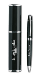 Metal ballpoint pen in case – OREGON