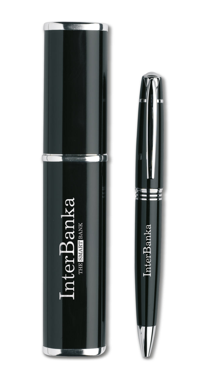 Metal ballpoint pen in case – OREGON