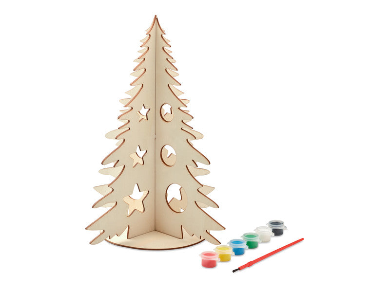 Julgransset i trä – TREE AND PAINT