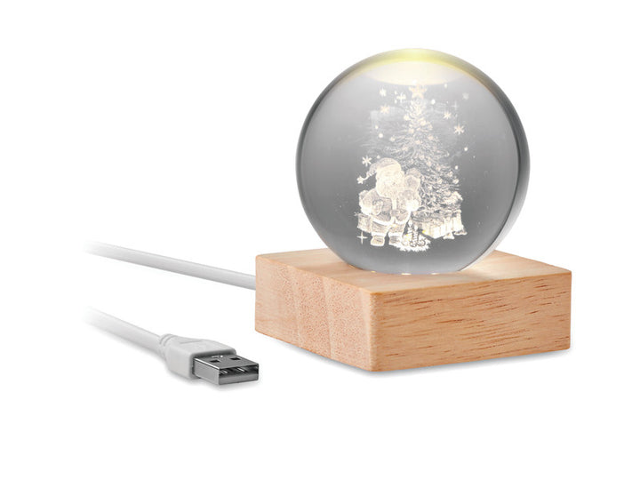SANTA LIGHT with custom printing