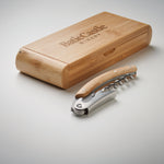 Waiter's knife in bamboo box – SONO
